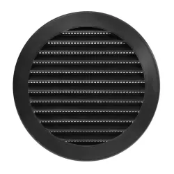 Grille ventilation d125 black