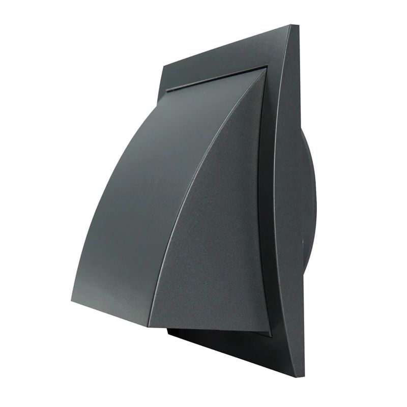 Išorinės ventiliacijos grotelės EUROPLAST ND10FVA. antracito