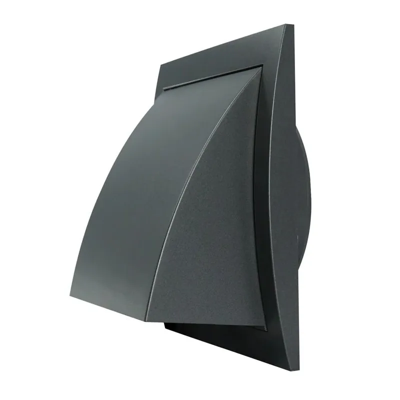 Ventilācijas reste Europlast ND10FVA, plastmasa, 100 mm