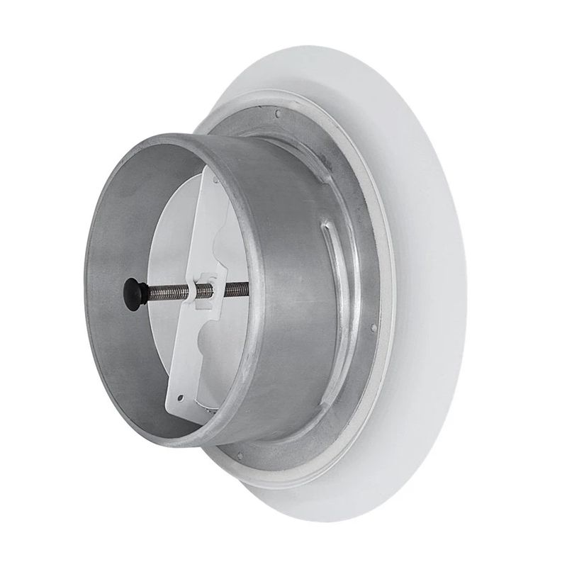 Difuzors Europlast DMT125. balta. 125 mm