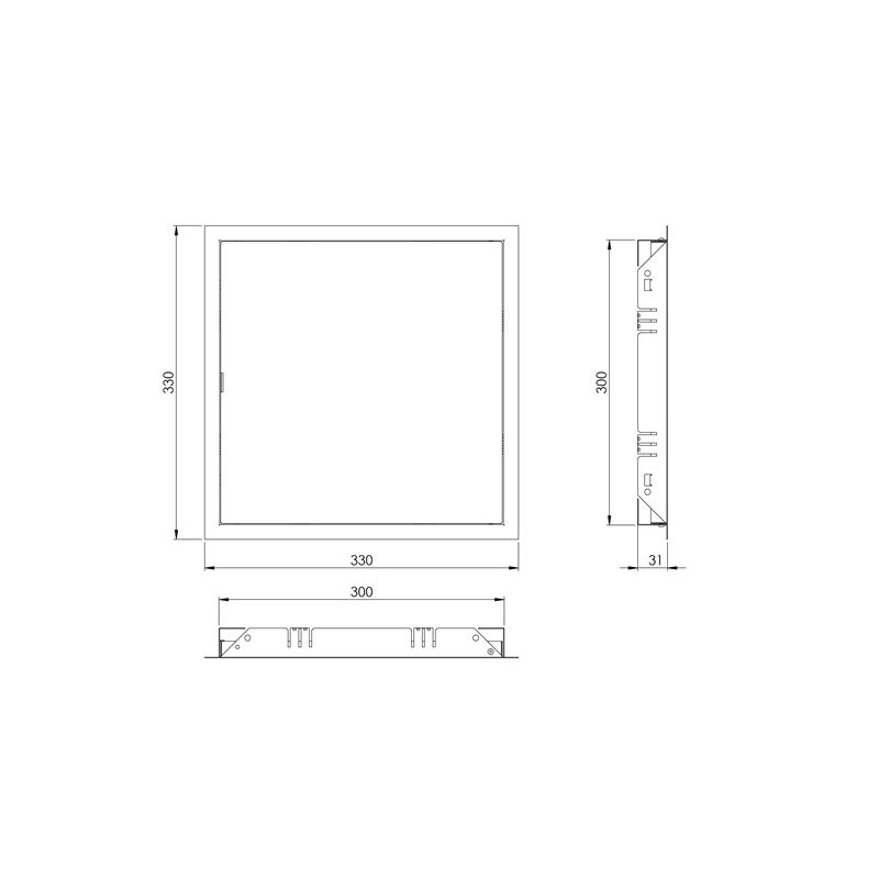 Inspekcijas lūkas 300x300mm