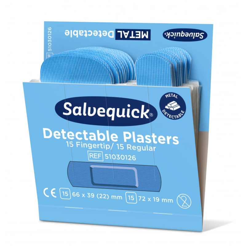 Ar detektoru atrodami plāksteri, 30 gab.-iepak., Cederroth