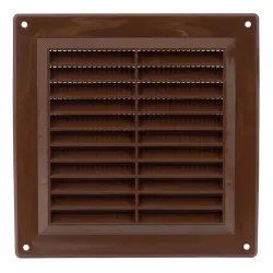 Grille ventilation 150x150. brown
