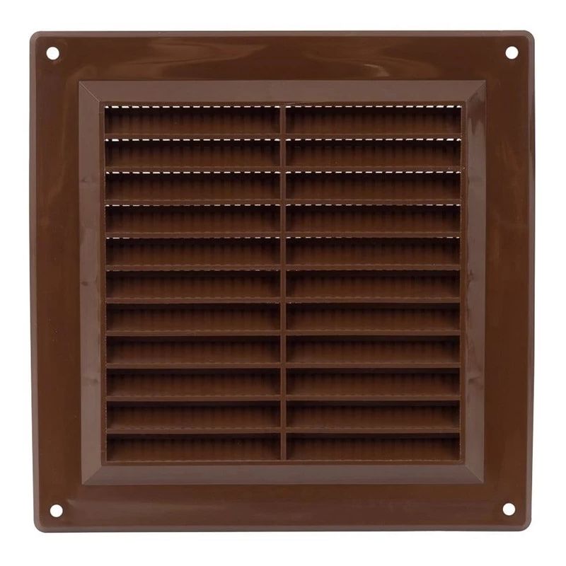Ventilāciajs reste Europlast 150X150mm. brūna