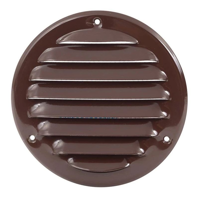 Ventiliacijos grotelės EUROPLAST MR100B. rudos