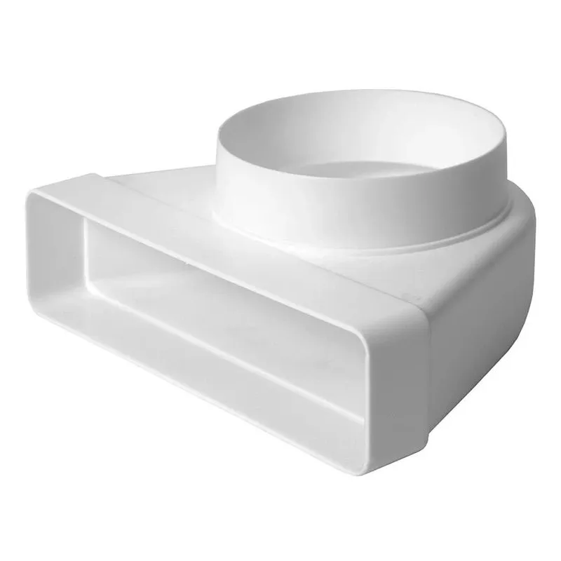 Līkums Europlast KLD25 220x55mm - 100mm, 90 °, 100 mm