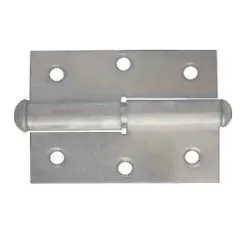 Eņģes durvīm Kurzemes. sudraba