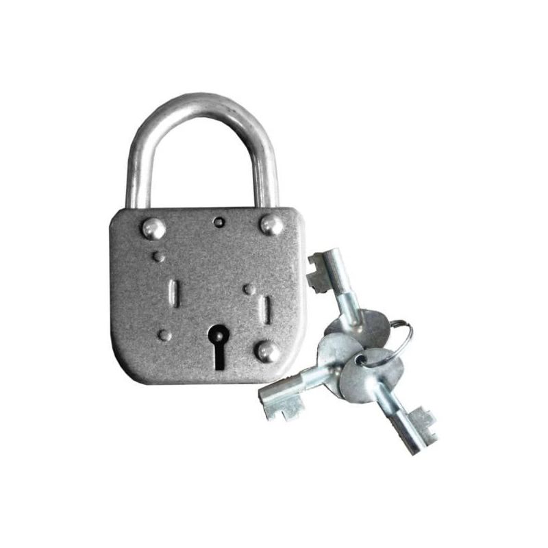 Piekaramā slēdzene lote. 3 atslēgas