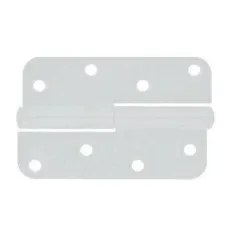 Петля для двери Kurzemes, 11 см, белый цв.