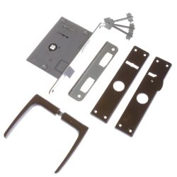 Iebūvējamā slēdzene Kurzemes ZV9A-1 469Z-35804-22-DB, brūna