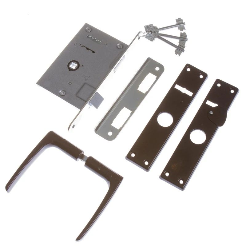 Iebūvējamā slēdzene Kurzemes ZV9A-1 469Z-35804-22-DB, brūna