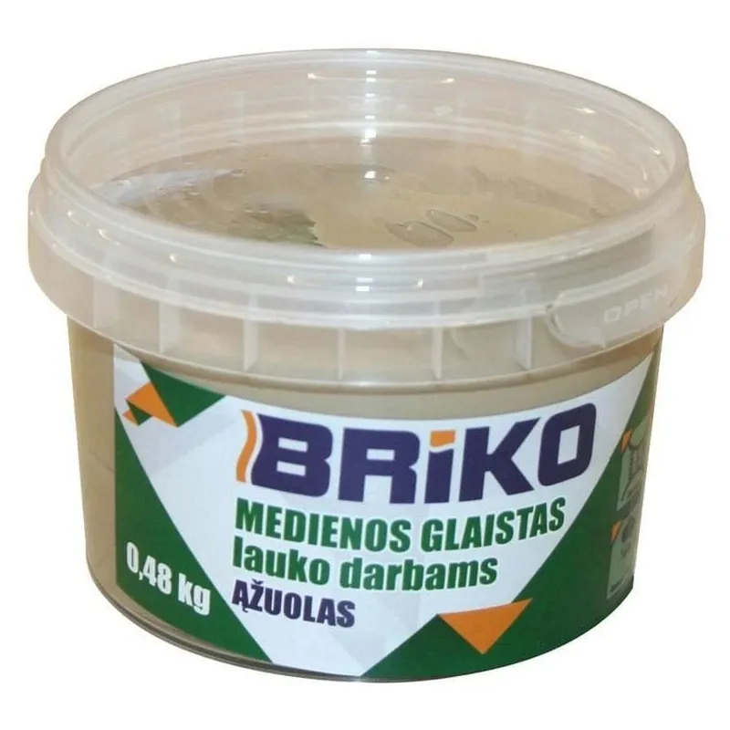 Špaktele Briko, gatavs lietošanai, ozola krās., 0.48 kg