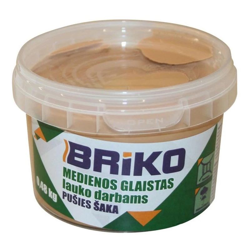 Koksnes špaktele briko 0.48kg priedes k