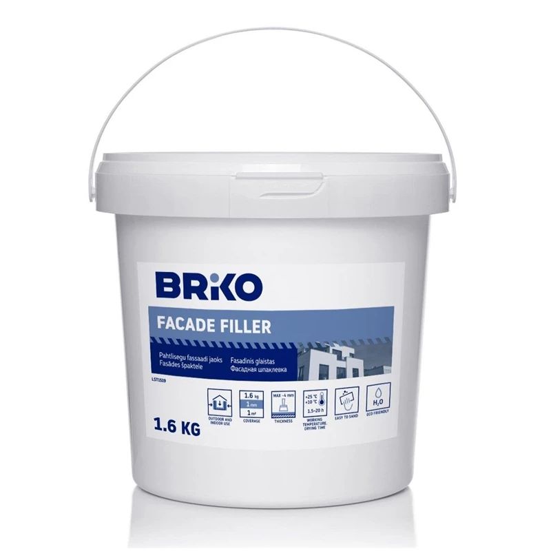 Špakteļmasa briko fasādēm 1.6 kg