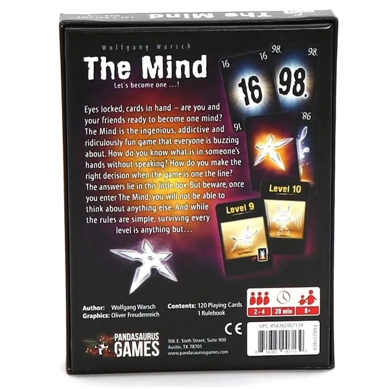 Kāršu spēle Brain Games The Mind, LT