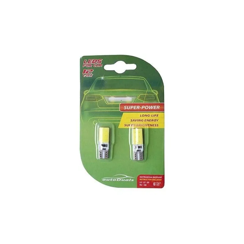 Auto spuldze AutoDuals CB70891, led, balta krās., 12 V