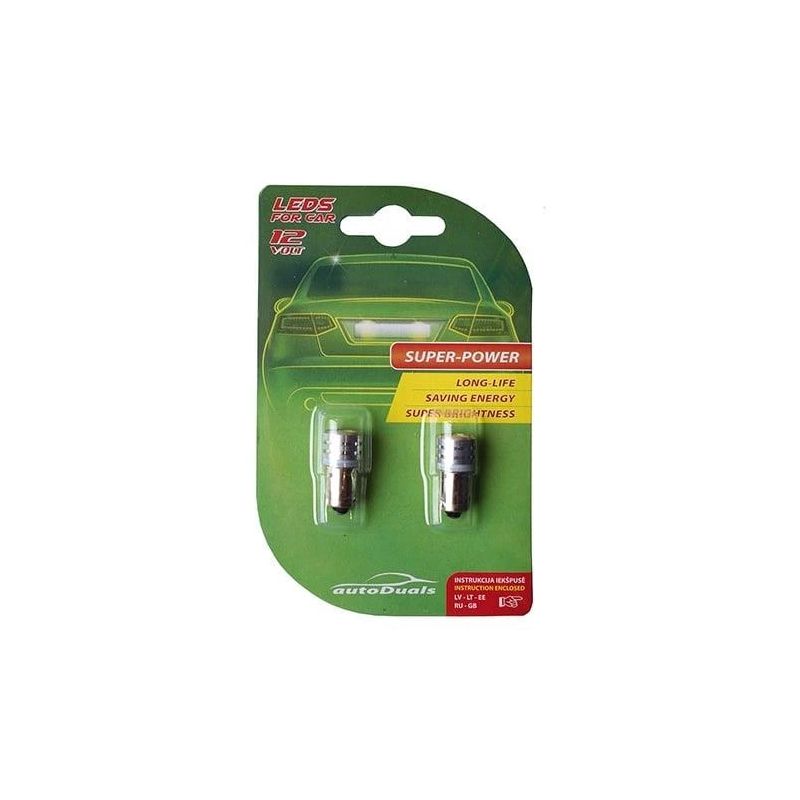 Automobiļa spuldze AutoDuals CB90134. LED. balta. 12 V