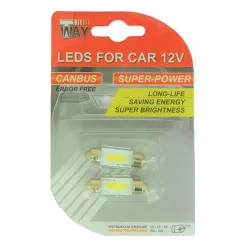 Autopirn C5W, led, valge v., 12 V