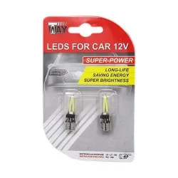 Led bulbs.glass filament t10 12v 2pcs