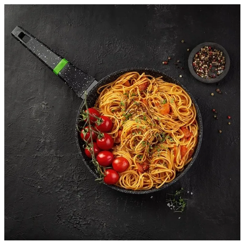 Cepšanas panna Bollire Milano BR-1106, 28 cm, alumīnijs