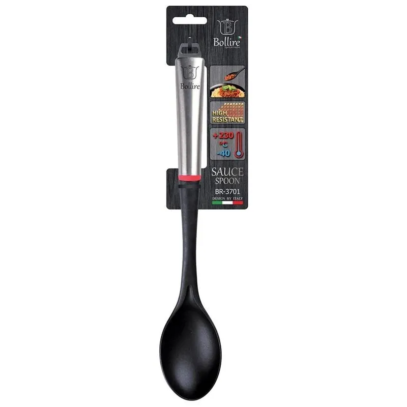 Karote Bollire BR-3701, melna krās.-nerūsējošā tērauda krās.