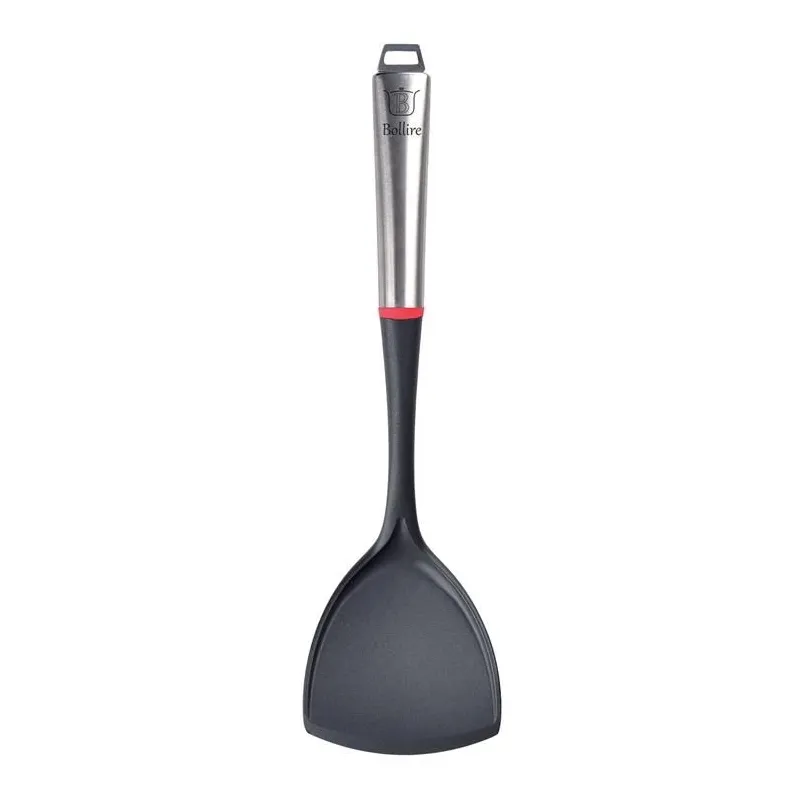 Cepšanas lāpstiņa Bollire BR-3703, melna-nerūsējošā tērauda
