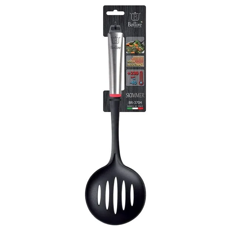 Putu karote Bollire BR-3704, melna krās.-nerūsējošā tērauda krās.