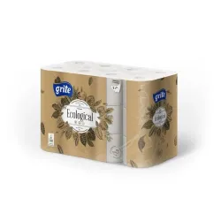 Tualetinis popierius Grite Ecological, 3 sl, 24 vnt.