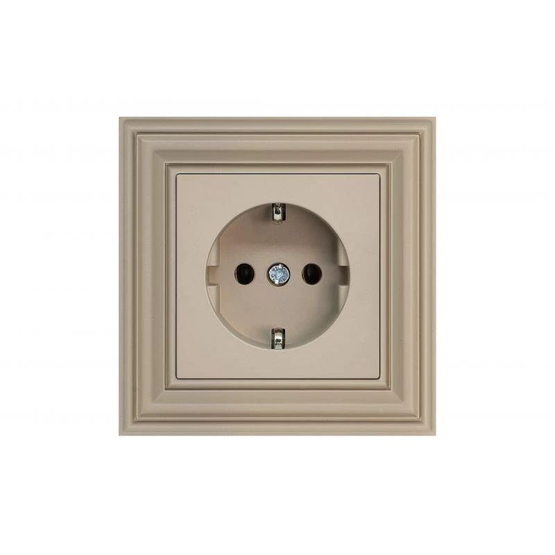 Kontaktdakša LIREGUS RETRO, ar ieeju, krēmkrāsas