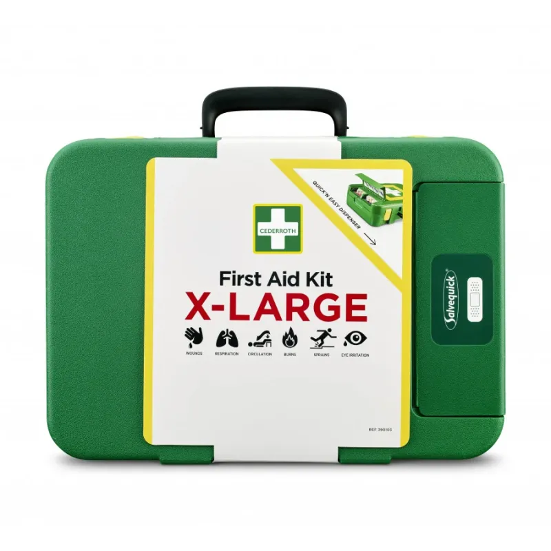 Pirmās palīdzības līdzekļu komplekts XL, Cederroth