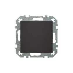 Выключатель Liregus Retro, 1 кл., матовый черный