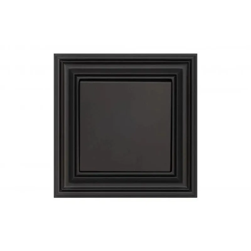 Slēdzis Liregus Retro, 1 kl, matēts melns