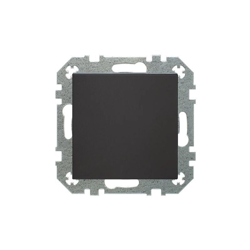 Krusta slēdzis LIREGUS RETRO, melnā krāsā