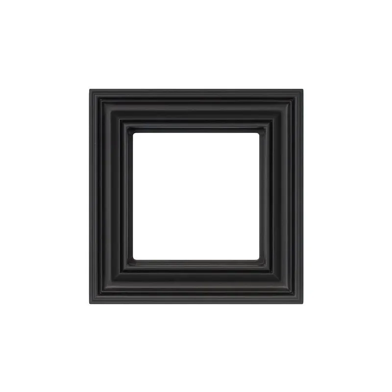 Vienvietīgs rāmis Liregus Retro, matēts melns