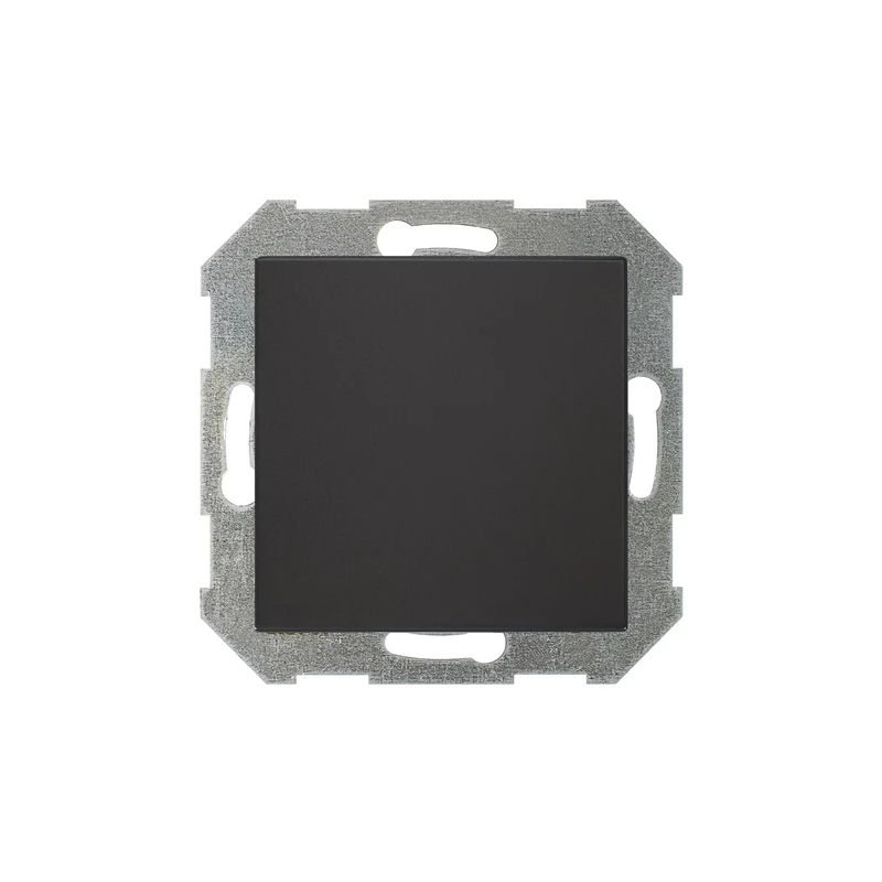 Slēdzis LIREGUS RETRO, melnā krāsā, IP44