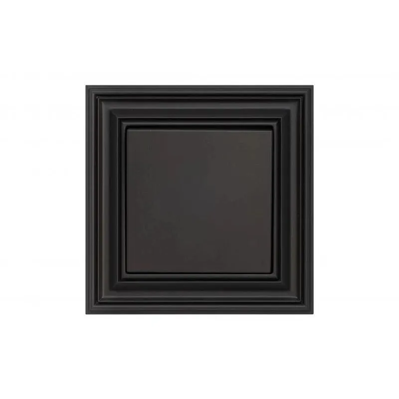 Slēdzis Liregus Retro, 1 kl, matēts melns