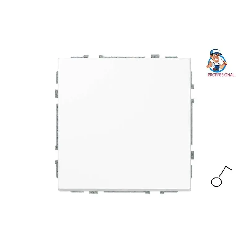 Slēdzis Liregus Modern, 1 kl, matēti balts