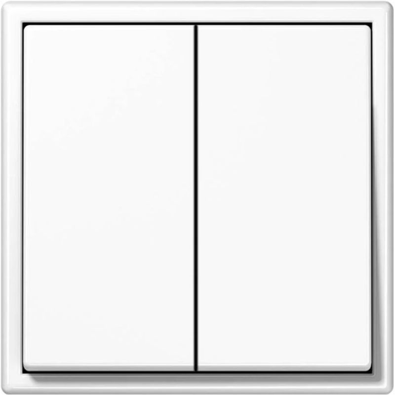 Slēdzis Liregus Modern. 2 kl. matēti balts