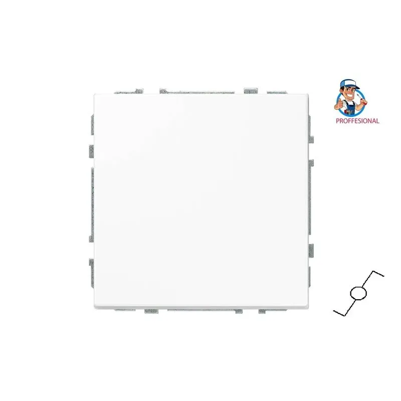 Pārslēgi Liregus Modern, 1 kl, matēti balts