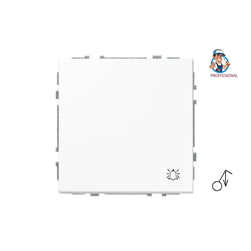 Poga Liregus Modern, 1 kl, matēti balts