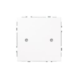 Iebūvējams vāciņš-akls LIREGUS MODERN, matēts balts