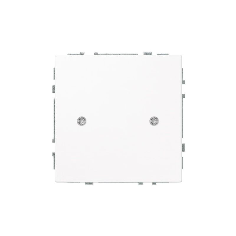 Iebūvējams vāciņš-akls LIREGUS MODERN, matēts balts