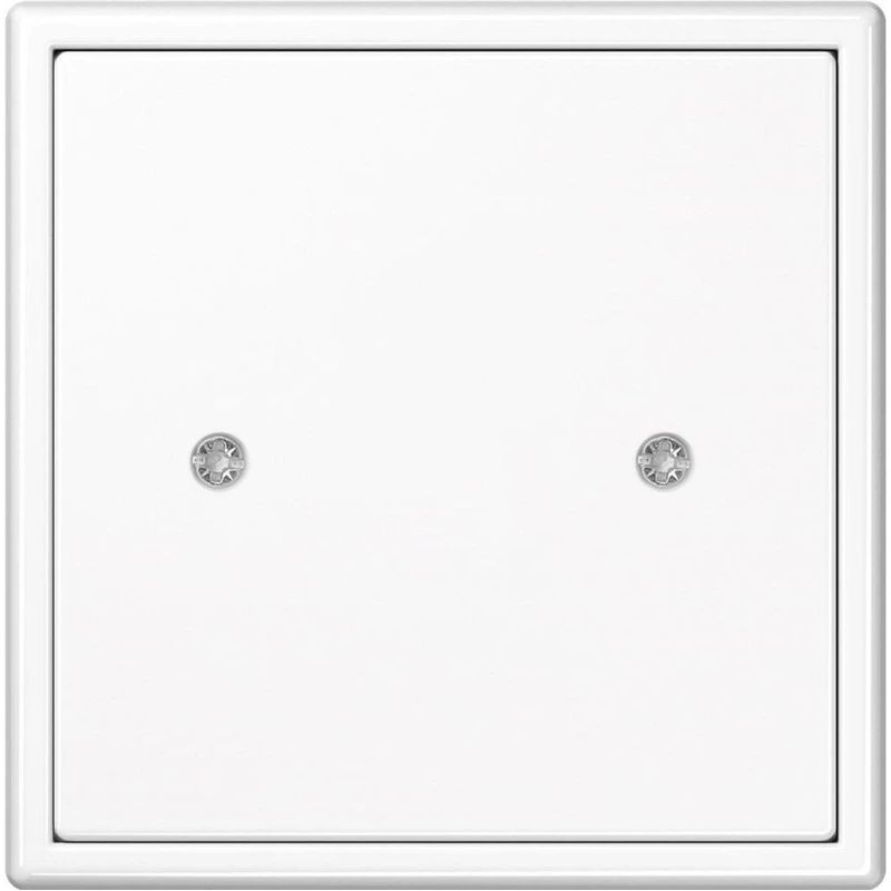 Iebūvējams vāciņš-akls LIREGUS MODERN, matēts balts