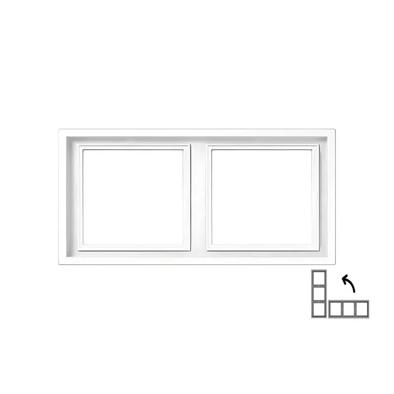 Rāmis 2PL Liregus Modern, matēti balts