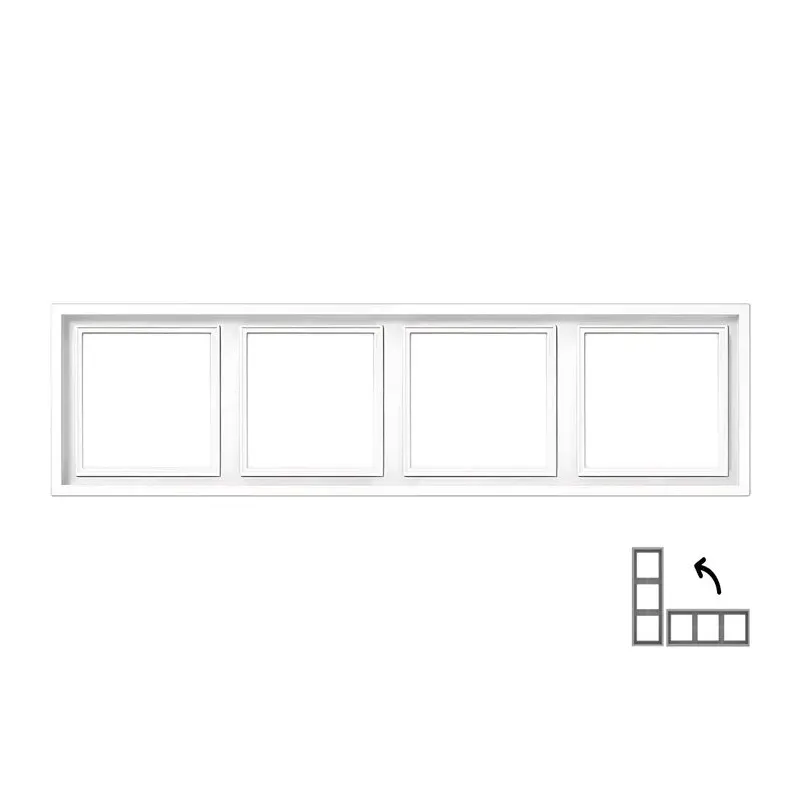 Rāmis 4PL Liregus Modern, matēti balts
