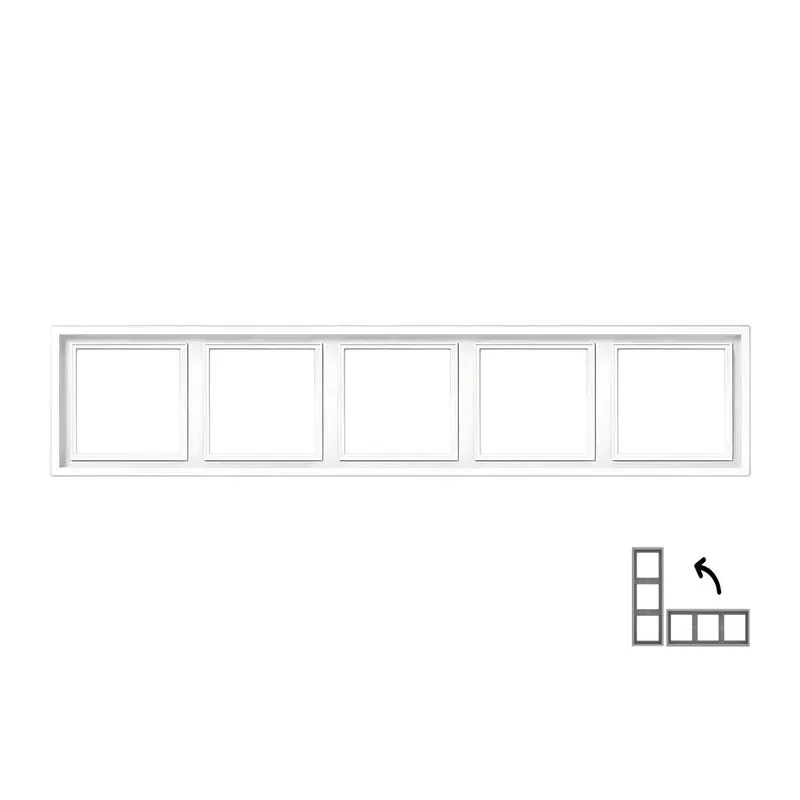 Rāmis 5PL Liregus Modern, matēti balts