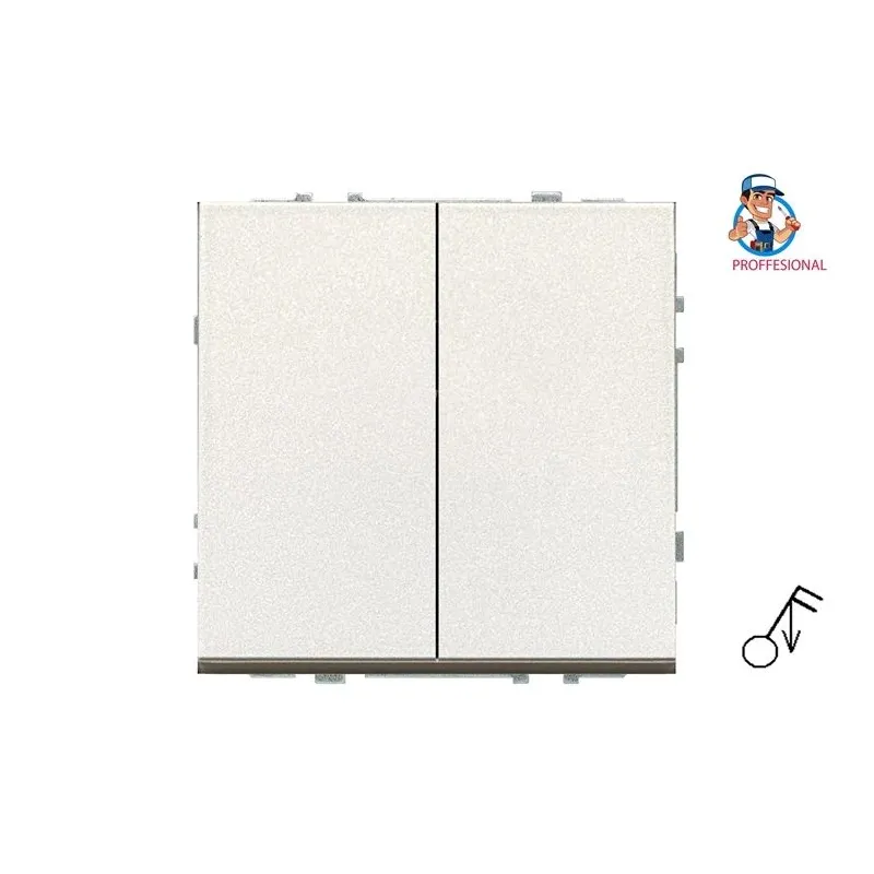 Pulsa slēdzis Liregus Modern, 2 kl, šampanieša