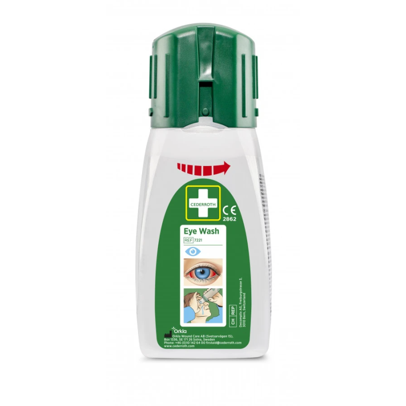 Acu skalošanas līdzeklis, kabatas izmēra modelis, 235 ml, Cederroth