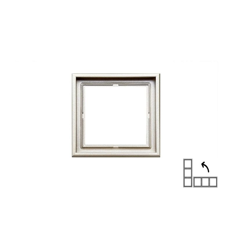 Vienīgais rāmis LIREGUS MODERN, šampanieša krāsā