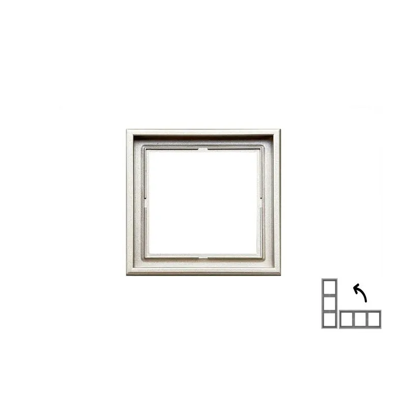 Vienvietīgs rāmis Liregus Modern, šampanieša